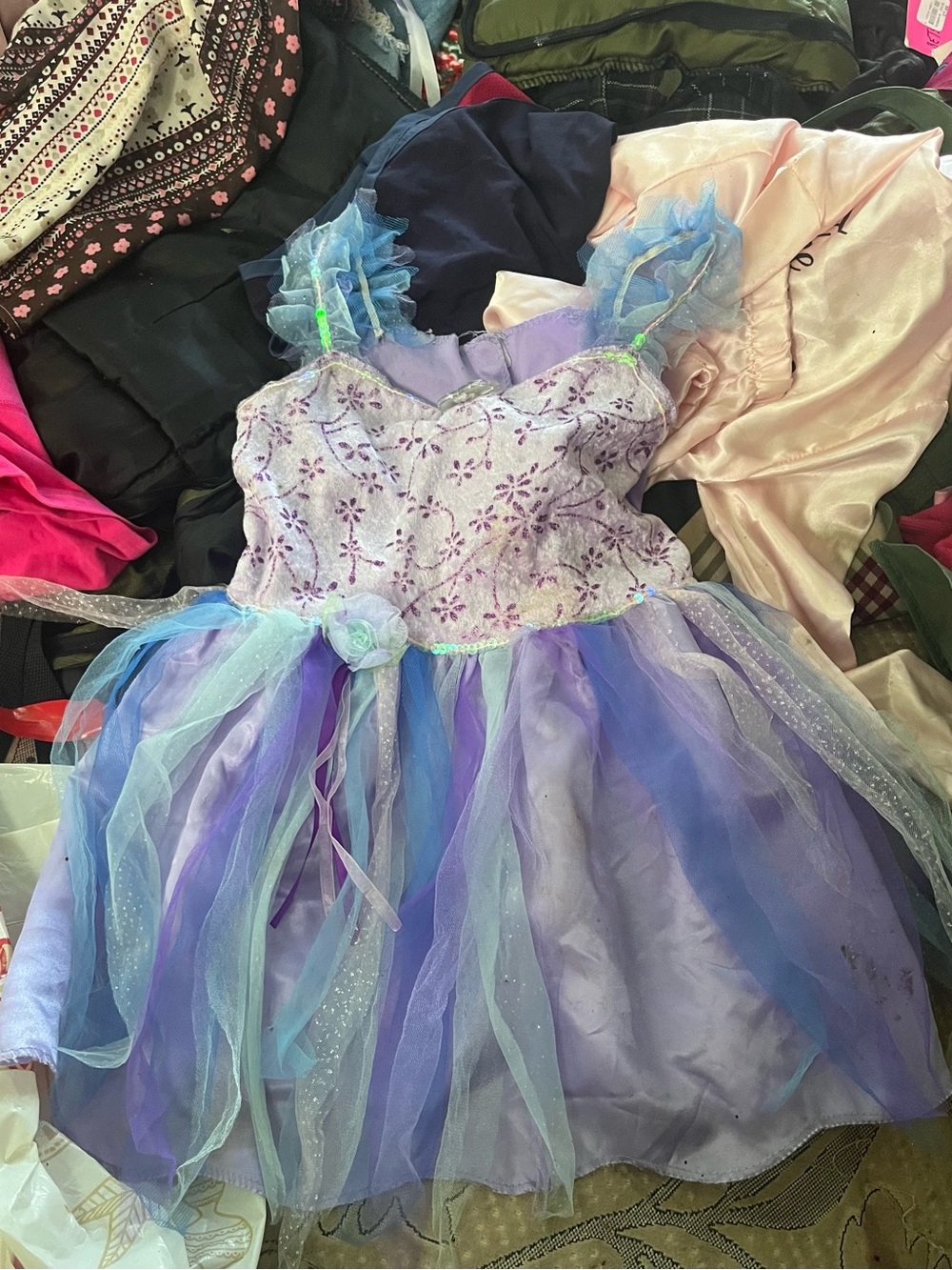 Disney Lavender and Light Blue Fairy Costume Dress